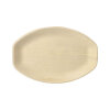 60 Tabletts, Palmblatt "pure" oval 3 cm x 29 cm x 21 cm natur