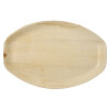 60 Tabletts, Palmblatt "pure" oval 3 cm x 43 cm x 29 cm natur