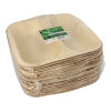 100 Siegelschalen Palmblatt "pure" eckig 700 ml 25 cm x 26 cm x 4 cm 2-geteilt