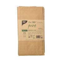 30 Kompostsäcke aus Papier "pure" 120 l 95 cm x 70 cm x 25 cm braun , 2-lagig