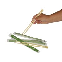 500 Paar Essstäbchen "pure" 23 cm einzeln gehüllt