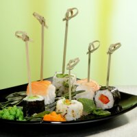 600 Fingerfood - Picker "pure" 10 cm "Knoten"