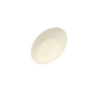 500 Fingerfood - Schalen, Zuckerrohr "pure" 20 ml 8 cm x 5 cm weiss "Egg"
