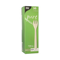 500 Gabeln, Papier "pure" 18,2 cm weiss
