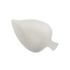 180 Fingerfood - Teller, Zuckerrohr "pure" 1,2 cm x 6 cm x 8 cm weiss "Leaf"