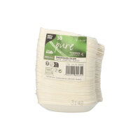 500 Fingerfood - Teller, Zuckerrohr "pure" 1,2...