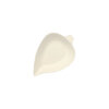 500 Fingerfood - Teller, Zuckerrohr "pure" 1,2 cm x 6 cm x 8 cm weiss "Leaf"
