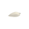 500 Fingerfood - Teller, Zuckerrohr "pure" 1,2 cm x 6 cm x 8 cm weiss "Leaf"