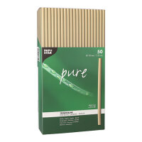 500 Trinkhalme Schilf "pure" Ø 10 mm · 25 cm