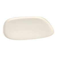 40 Teller groß, Zuckerrohr "pure" 1,3 cm x 30 cm x 30 cm weiss "Belle Vie, Ligne Carrée"