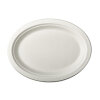 500 Teller, Zuckerrohr "pure" oval 26 cm x 20 cm x 2 cm weiss