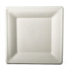 100 Teller, Zuckerrohr "pure" eckig 26 cm x 26 cm weiss