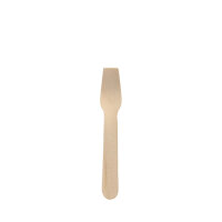 1000 Eislöffel Holz "pure" 9,4 cm