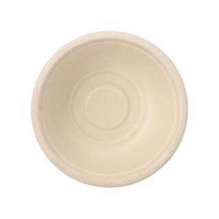 144 Schalen, Zuckerrohr "pure" 500 ml Ø 15,5 cm · 5,4 cm natur