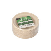 500 Schalen, Zuckerrohr "pure" 380 ml Ø...