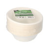 100 Schalen, Zuckerrohr "pure" 600 ml Ø 17 cm · 5,5 cm weiss
