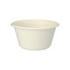 100 Schalen, Zuckerrohr "pure" 1000 ml Ø 17 cm · 8,4 cm weiss