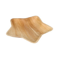 60 Teller, Palmblatt "pure" 2,3 cm x 22,3 cm x 20 cm Stern
