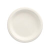 500 Teller, Zuckerrohr "pure" ungeteilt Ø 15 cm · 2 cm weiss