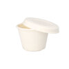 500 Schalen, Zuckerrohr "pure" 100 ml Ø 7,5 cm · 5,3 cm weiss