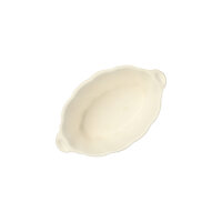 500 Fingerfood - Schalen Zuckerrohr "pure" 40 ml 3 cm x 9,5 cm x 6 cm weiss "Wave"