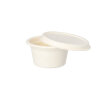 500 Dressingschalen, Zuckerrohr "pure" 60 ml Ø 6 cm · 3 cm weiss