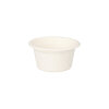 240 Dressingschalen, Zuckerrohr "pure" 60 ml Ø 6 cm · 3 cm weiss