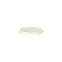 500 Deckel für Dressingschalen Zuckerrohr "pure" Ø 6 cm weiss