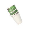 120 Trinkbecher, Zuckerrohr "pure" 0,2 l Ø 8 cm · 9,1 cm weiss für Heißgetränke