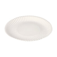 400 Teller tief, Pappe "pure" rund Ø 22 cm · 3 cm