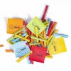 Röllchenlose bunt, 500 Nieten, trauriger Smiley