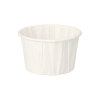 2000 Dressingbecher, Papier "pure" 110 ml Ø 7 cm · 4,2 cm weiss