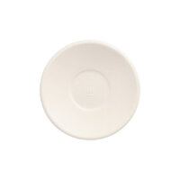 600 Teller Zuckerrohr "pure" rund Ø 9 cm · 1,3 cm weiss "Cella"