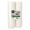 500 Schalen Zuckerrohr "pure" 120 ml Ø 7,2 cm · 4 cm weiss "Cella"
