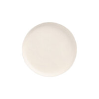 1200 Teller Zuckerrohr "pure" rund Ø 9 cm · 1 cm weiss "Cella"