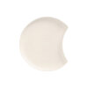 1200 Teller Zuckerrohr "pure" Halbmond Ø 9 cm · 1 cm weiss "Cella"