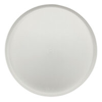 300 Teller Zuckerrohr "pure" rund Ø 22 cm · 1 cm weiss "Cella"