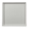 400 Teller Zuckerrohr "pure" eckig 12,5 cm x 12,5 cm x 1 cm weiss "Cella"