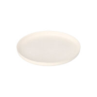 180 Teller Zuckerrohr "pure" rund Ø 12 cm · 1 cm weiss "Cella"