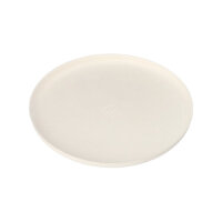 84 Teller Zuckerrohr "pure" rund Ø 16 cm · 1 cm weiss "Cella"