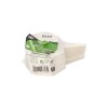 144 Fingerfood - Schalen Zuckerrohr "pure" 15 ml 1,5 cm x 9,5 cm x 6,3 cm weiss "Hexagon"
