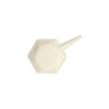 144 Fingerfood - Schalen Zuckerrohr "pure" 15 ml 1,5 cm x 9,5 cm x 6,3 cm weiss "Hexagon"