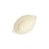 144 Fingerfood - Schalen Zuckerrohr "pure" 40 ml 3 cm x 9,5 cm x 6 cm weiss "Wave"