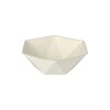 144 Schalen Zuckerrohr "pure" 6-eckig 400 ml 5 cm x 16 cm x 14 cm weiss "Diamond"