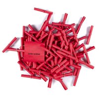 Farblotterie Rot - 100 Nieten