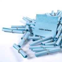Farblotterie Blau - 100 Nieten