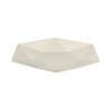 144 Teller Zuckerrohr "pure" 6-eckig 2,5 cm x 26 cm x 23 cm weiss "Diamond"