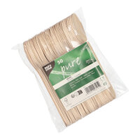 1000 Löffel Holz "pure" 16 cm