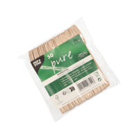 1000 Kaffeelöffel Holz "pure" 11 cm
