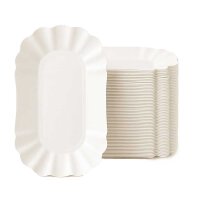 Pappschalen 10,5x17,5x3cm 250 St. mit Fettbarriere
